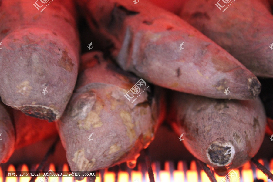 电烤红薯