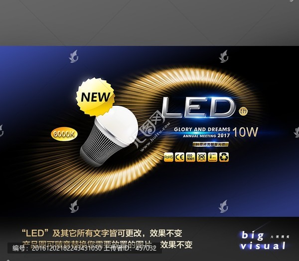 LED产品海报