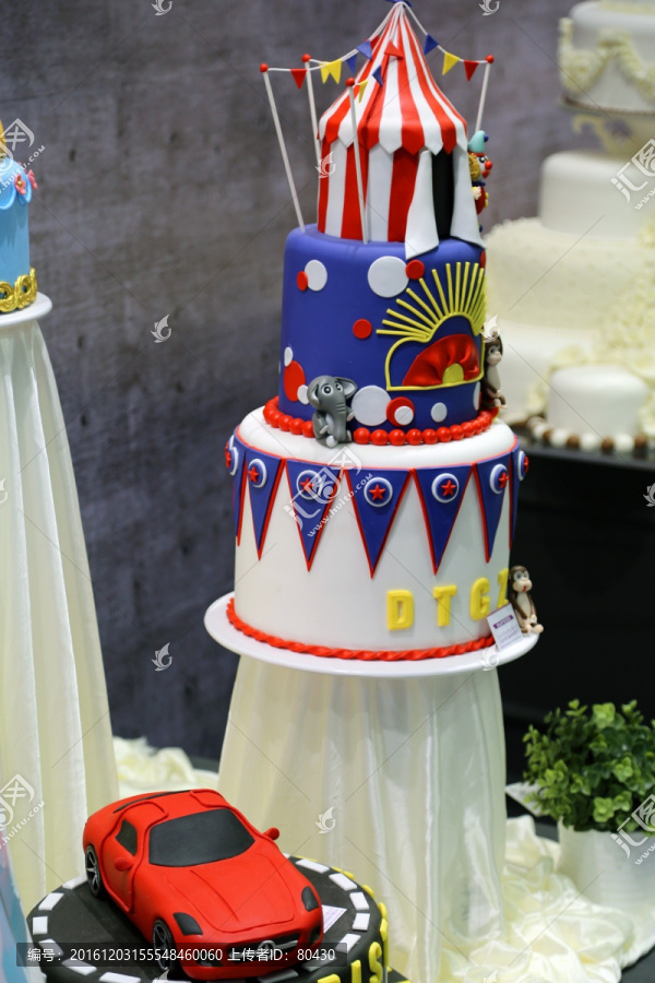 法式婚礼蛋糕模型
