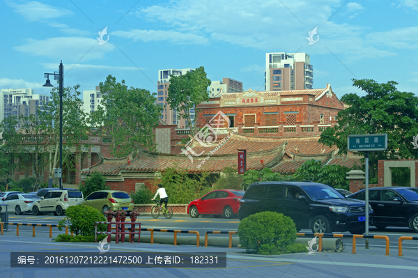 晋江街头景色