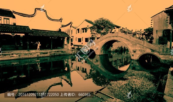 西塘古镇,石拱桥