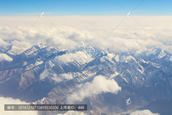 喀喇昆仑山脉,山岳冰川