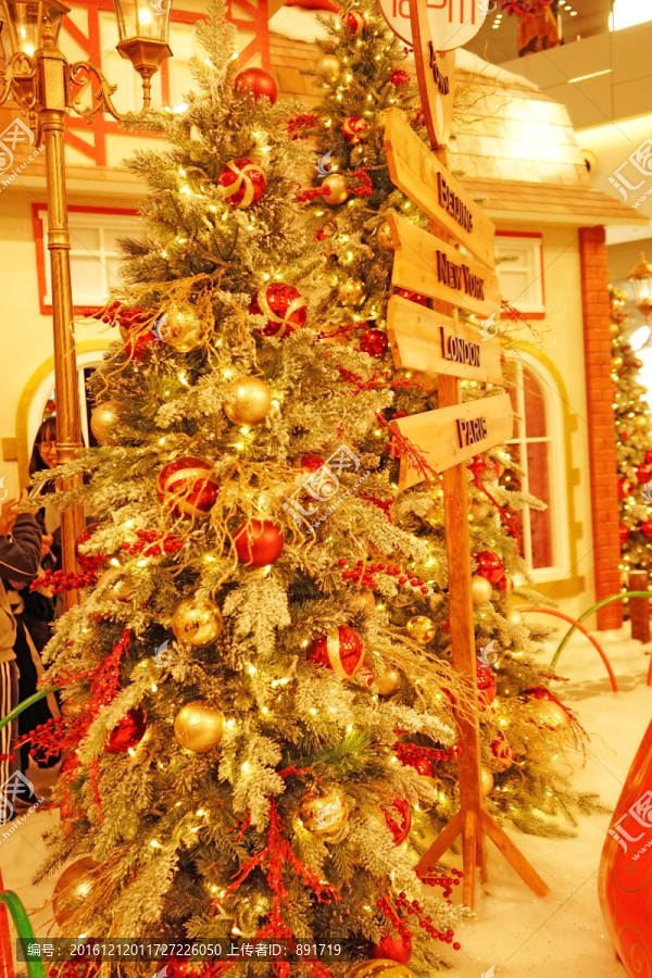 圣诞树高清,圣诞节装饰布置