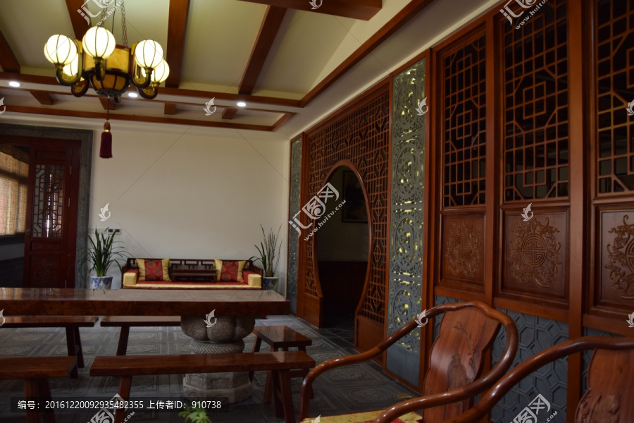唐语砖雕室内装饰