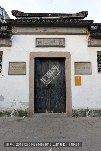 徽派建筑大门,中式庭院大门