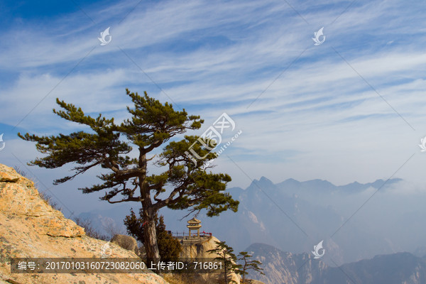 华山东峰风光