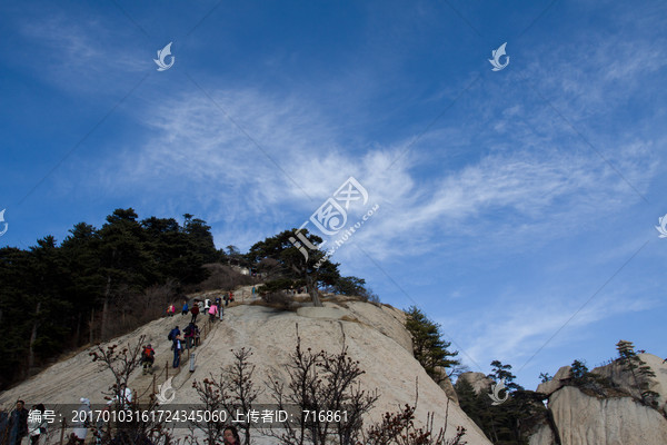 华山东峰风光