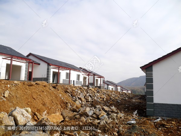 精准扶贫异地搬迁房屋