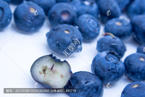 蓝莓特写,蓝莓素材,蓝莓高清