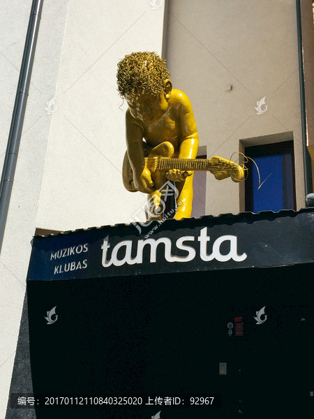 立陶宛街头雕塑建筑