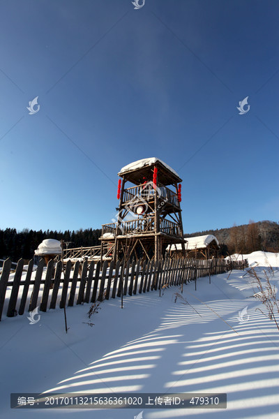 雪乡,双峰林场,东北民居