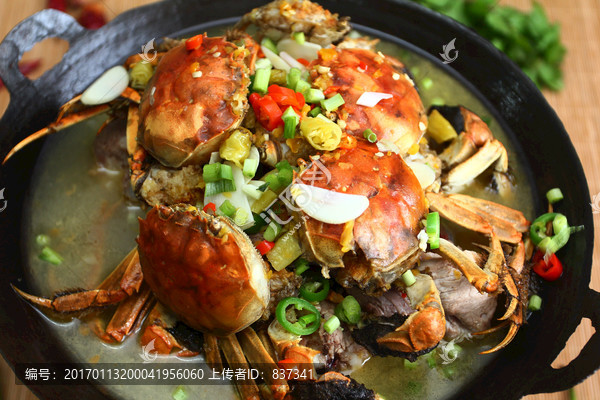 炭炉蟹