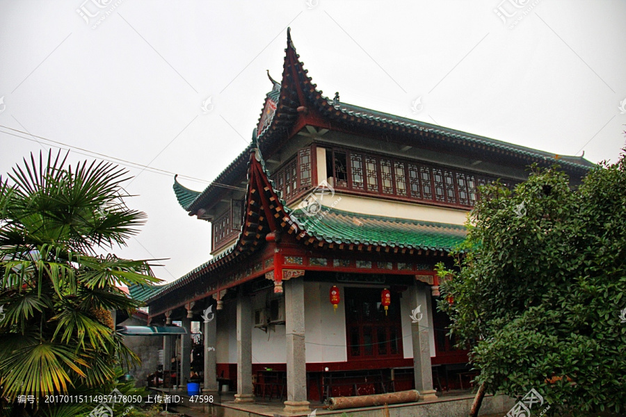 长沙,古开福寺,南方佛教建筑