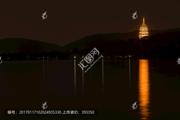 西湖夜色