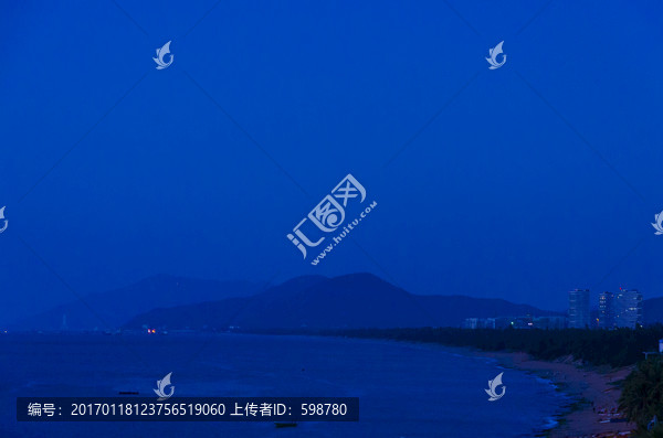 清晨的天涯海角