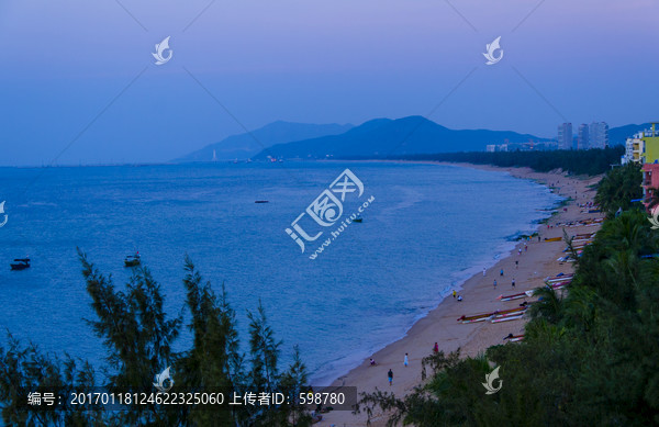 清晨的天涯海角