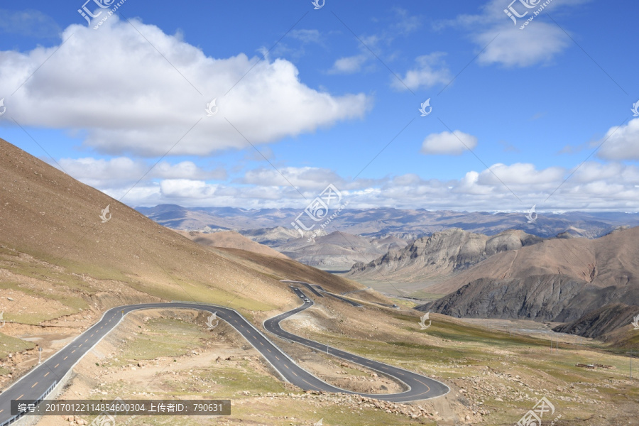 西藏盘山公路,玉带公路