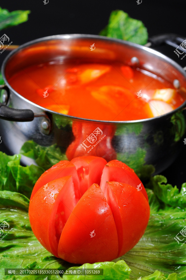 西红柿汤锅