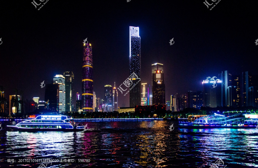 珠江新城夜景