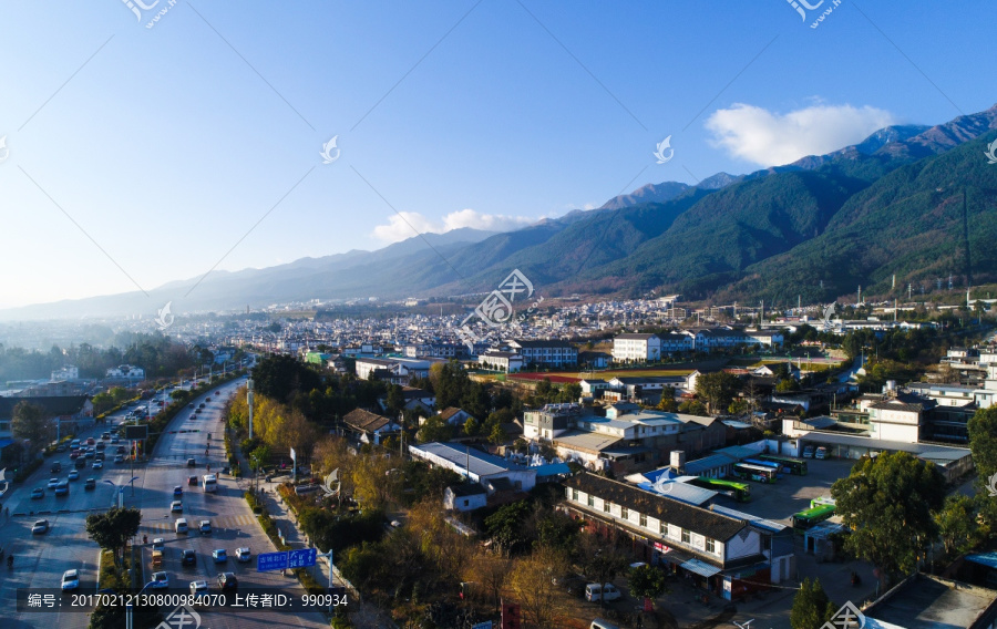 大理三塔,古城