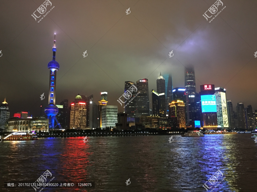 上海,外滩,高楼,建筑,东方