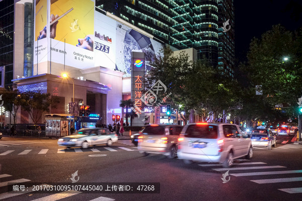香港广场夜景