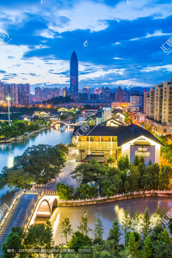 南塘街夜景