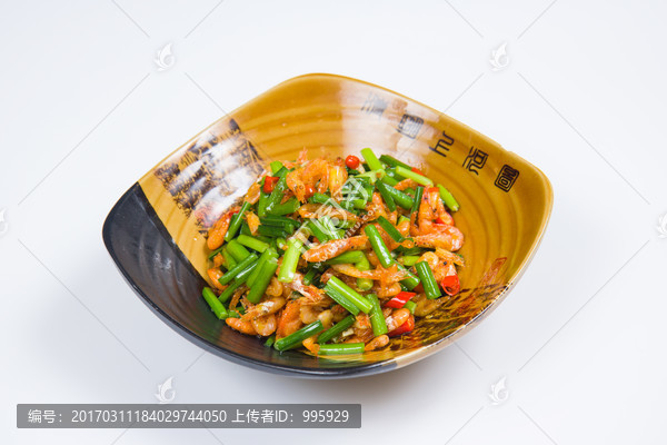炒虾米,（2）