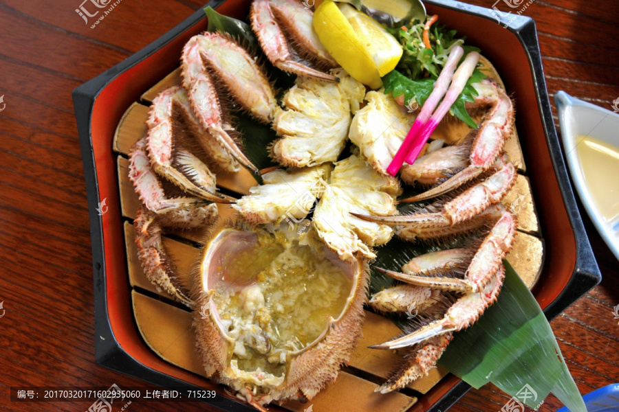 日本美食,北海道毛蟹