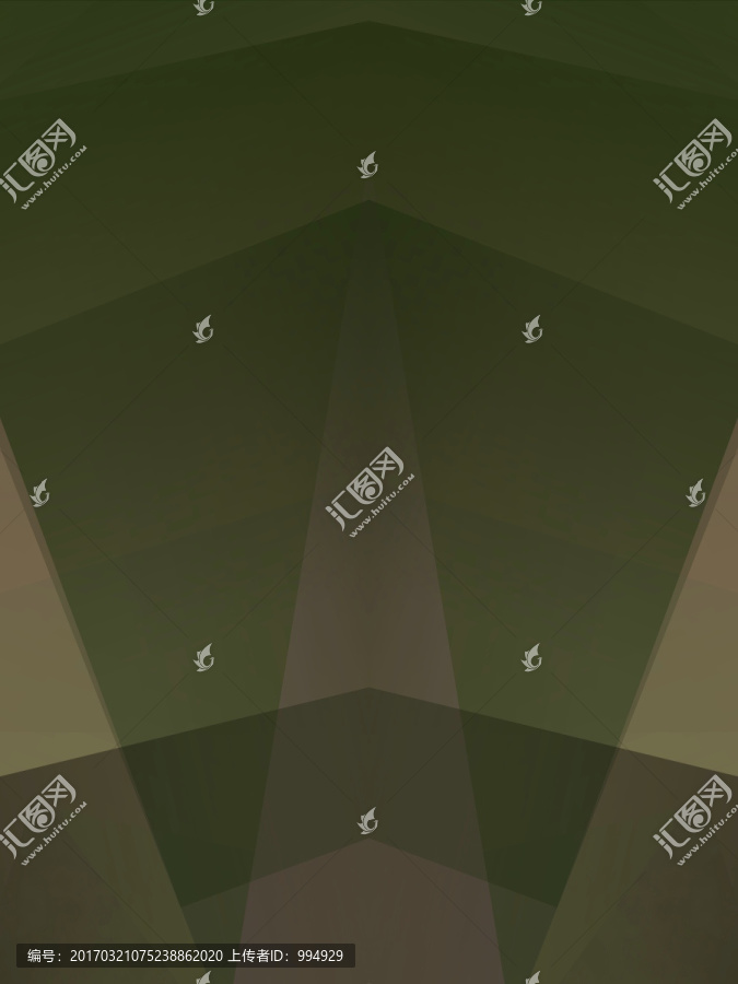 绿色立体拼接几何拼接高清背景