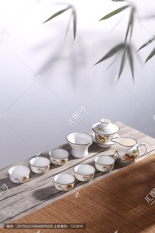 茶具,茶,茶道,茶艺,青花,茶