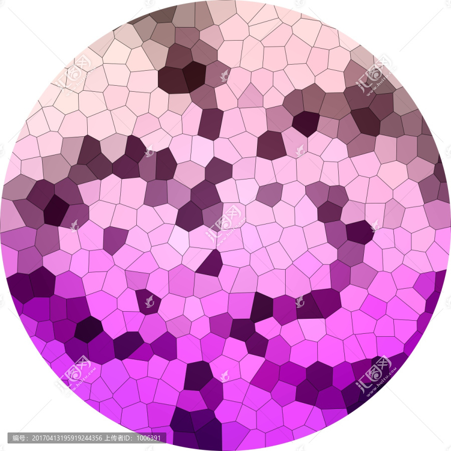 花型染色玻璃,圆形地毯图案