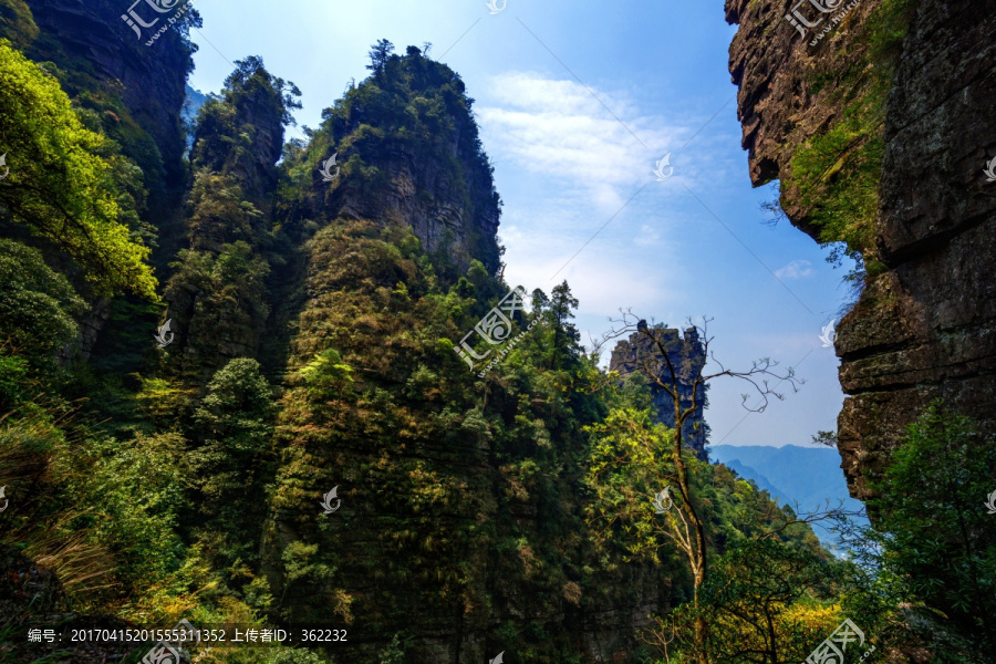 金秀县莲花山风光