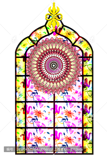 教堂玻璃图案,屏风,欧式门案