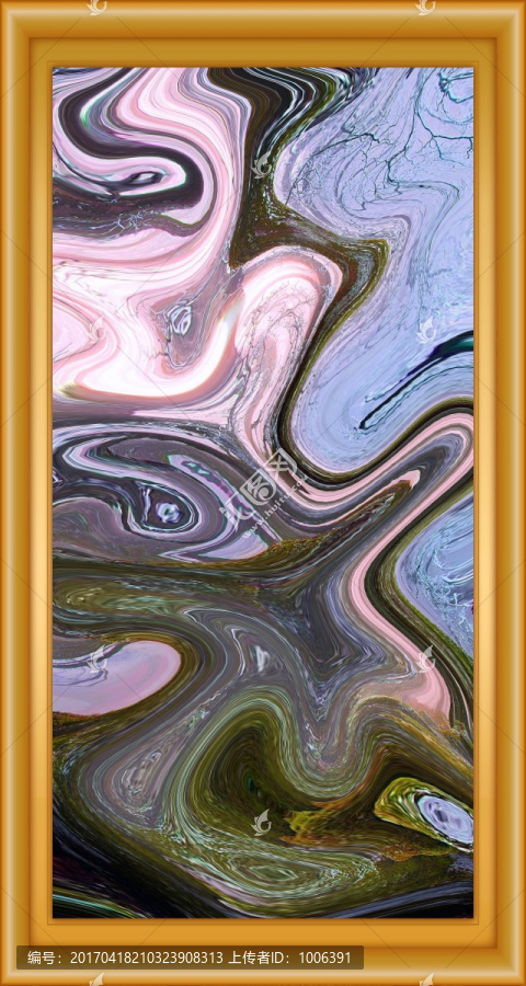抽象油画