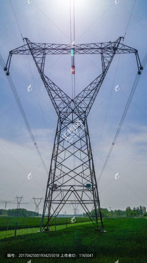 高压输电,电网,电塔,电网风景