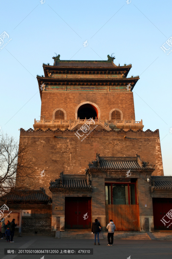 北京,钟楼,古迹,明清建筑