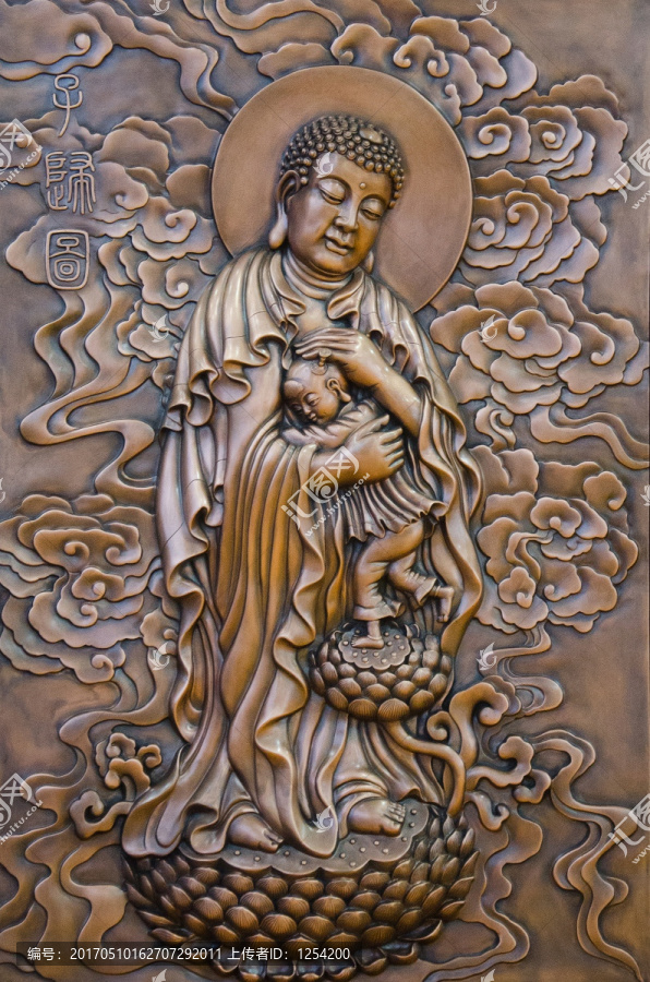 佛教题材浮雕,壁画