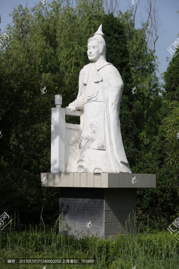 马文升塑像