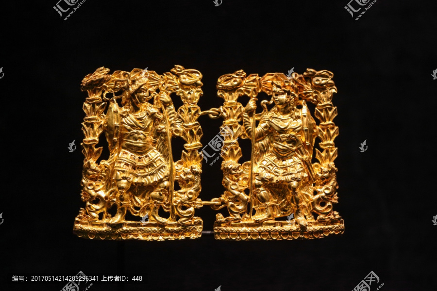 黄金饰品,金饰,蒂拉丘地,黄金