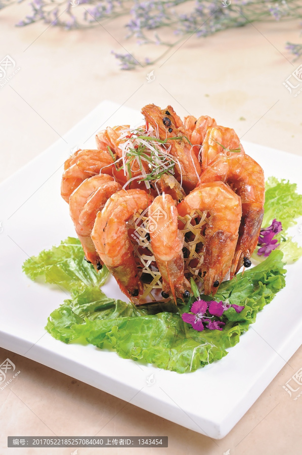 芝士牛油焗草虾