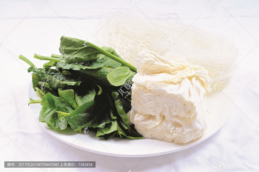米线蔬菜食材