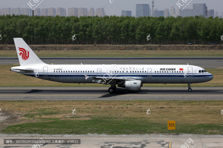 中国国际航空,飞机滑行