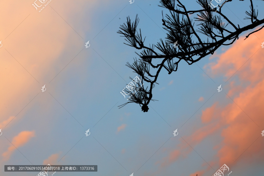 宛平湖,晚霞