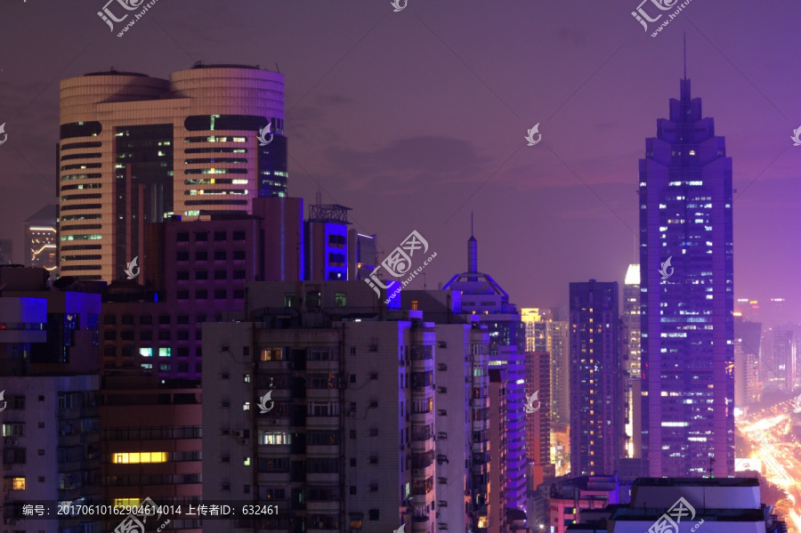 深圳城市风光夜景