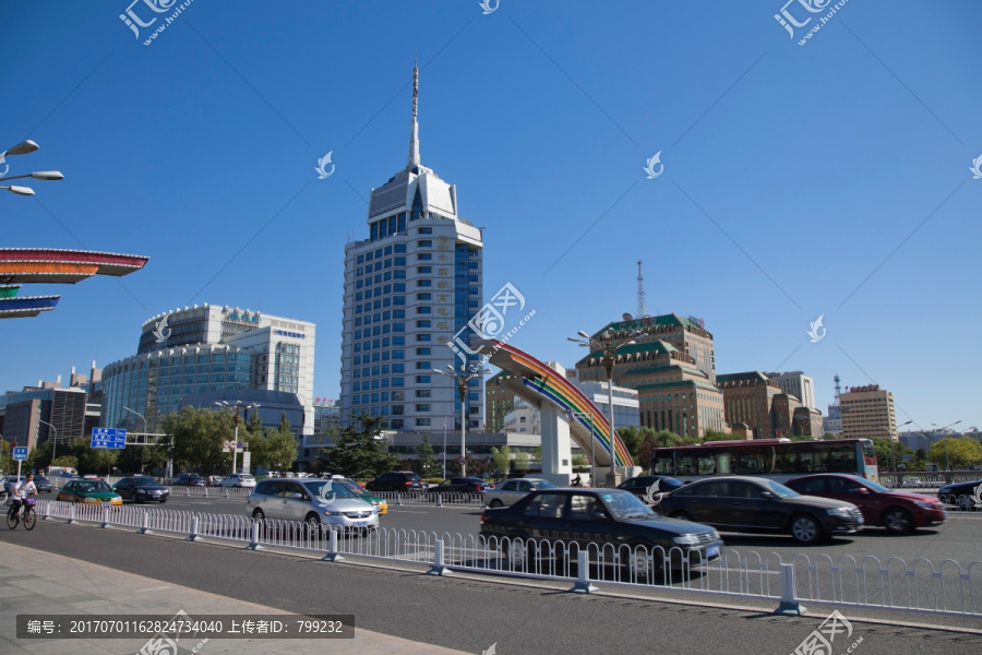 复兴门立交桥路口