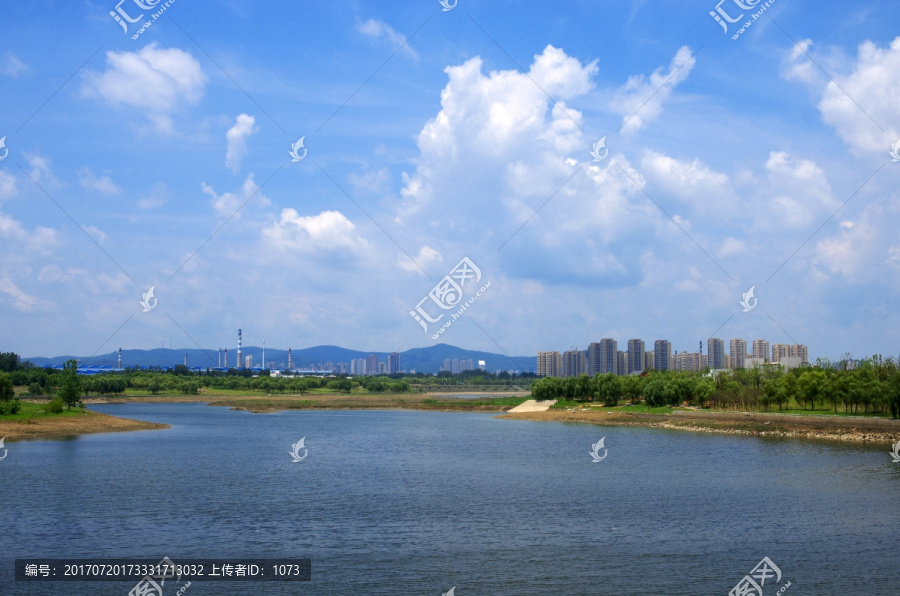 清流河畔看滁州
