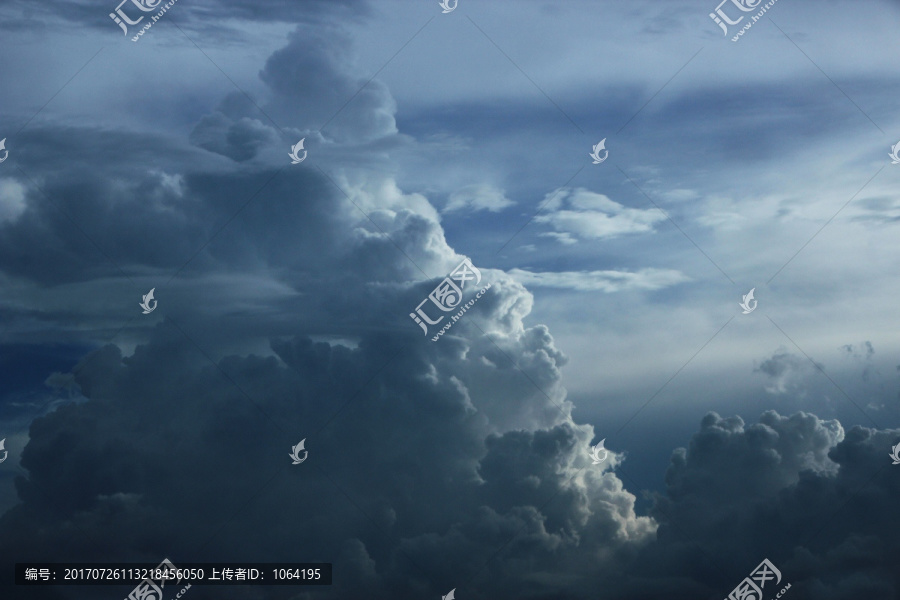 天空云彩摄影素材