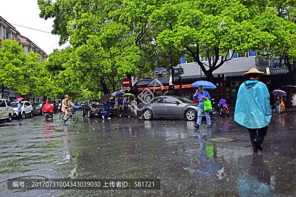 雨天的杭州十五奎巷