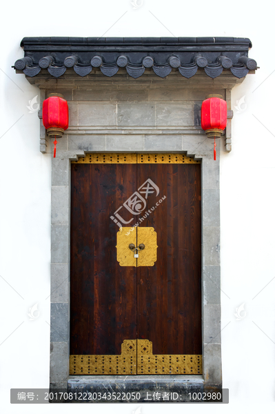 高清中式大门